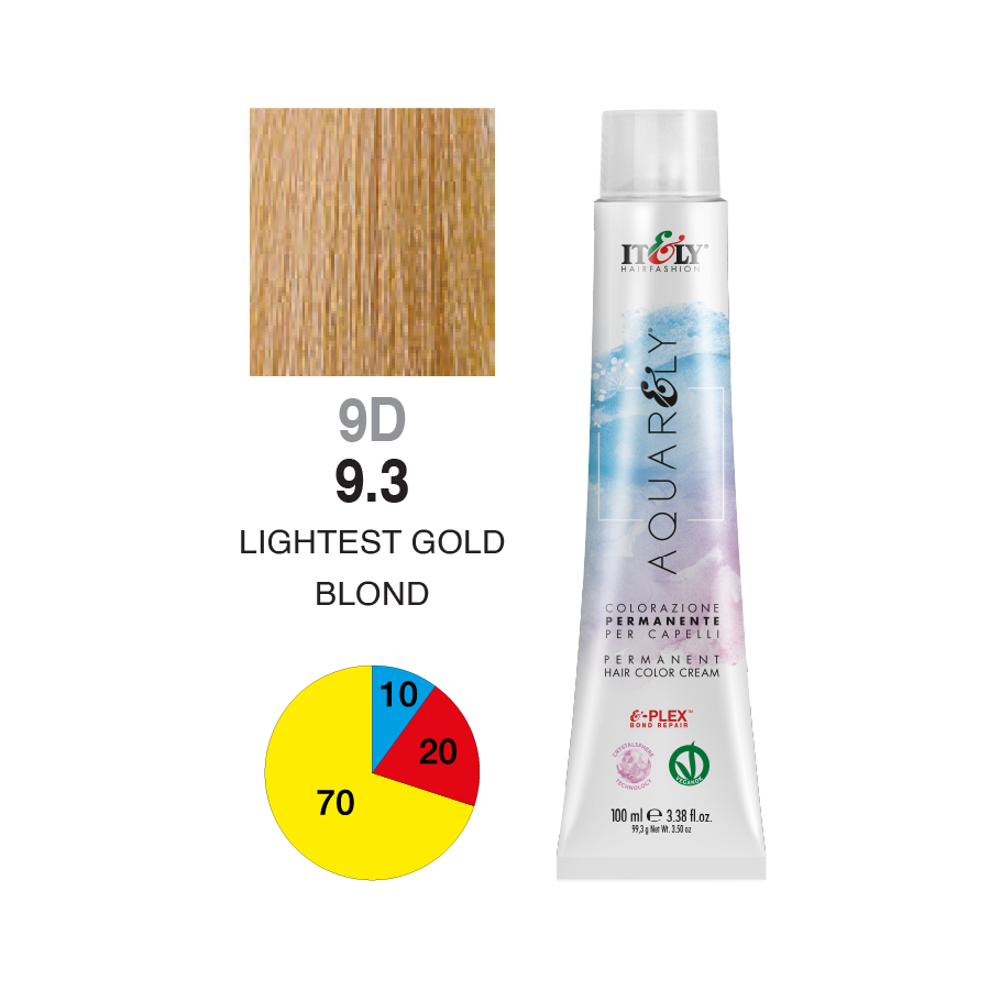 9D - 9.3 Lightest Gold Blond