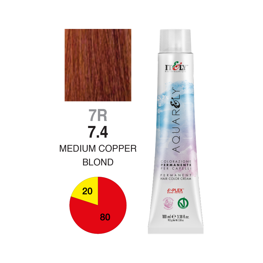 7R - 7.4 Medium Copper Blonde