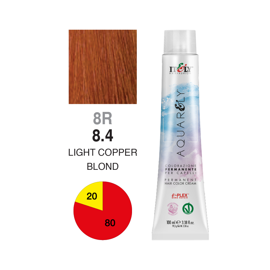 8R - 8.4 Light Copper Blonde
