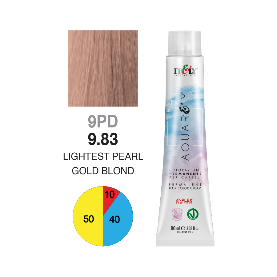 9PD - 9.83 Lightest Pearl Gold Blond