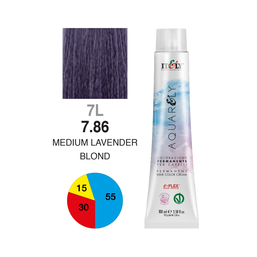 7L - 7.86 Lavendar Medium Blond