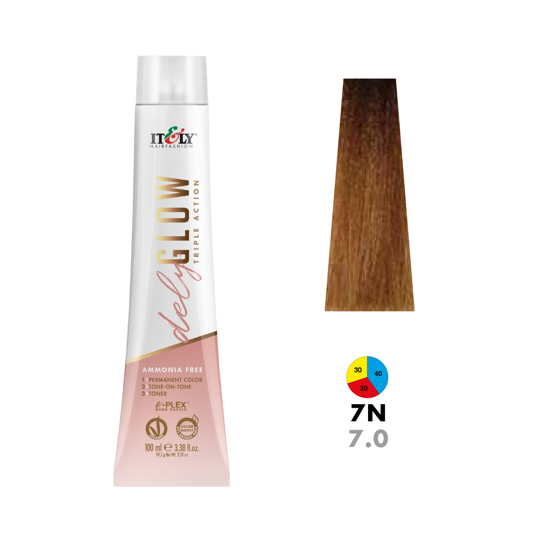 7N - 7.0 Medium Blond 100ml