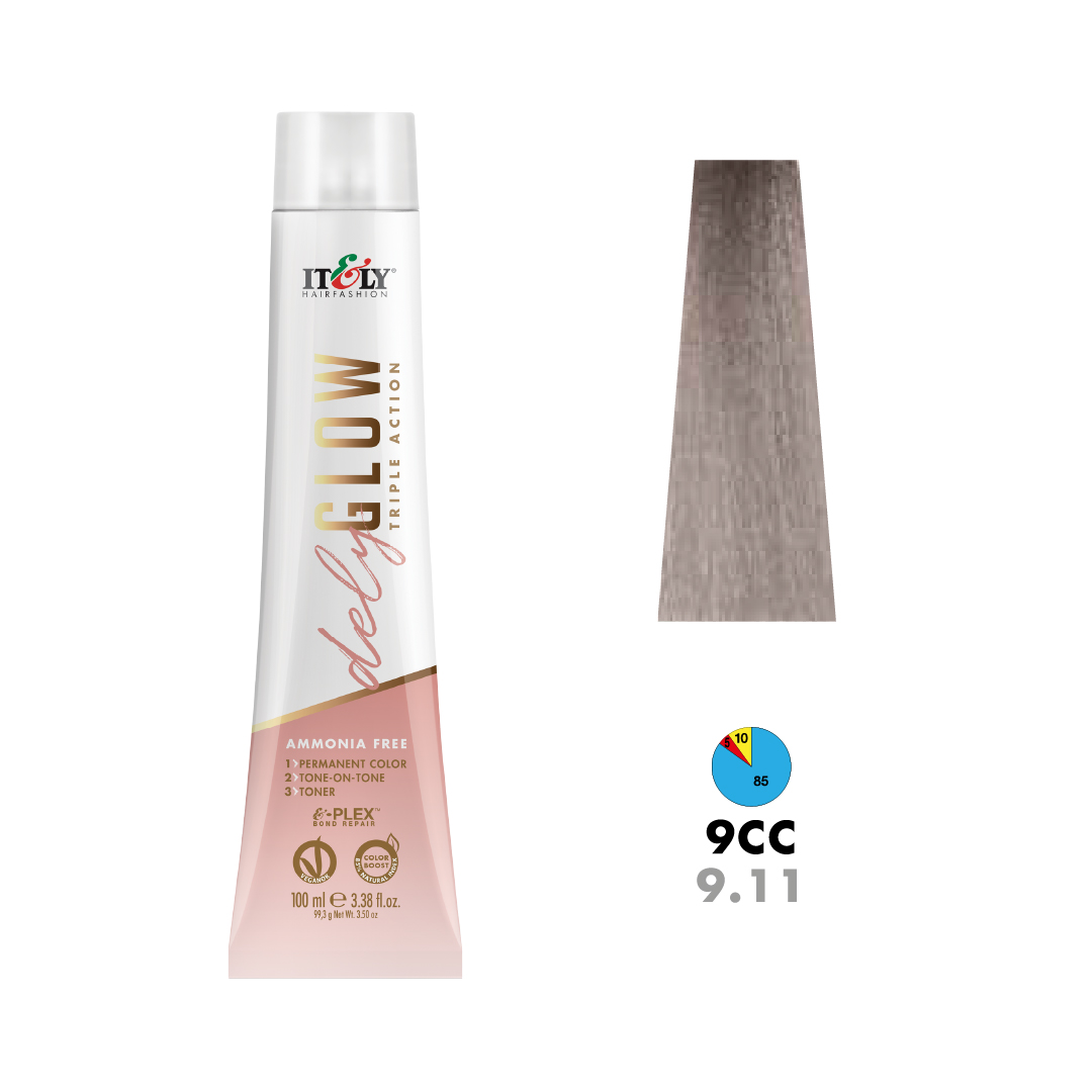 7RF - 7.5 Medium Blond Flaming Red 100ml