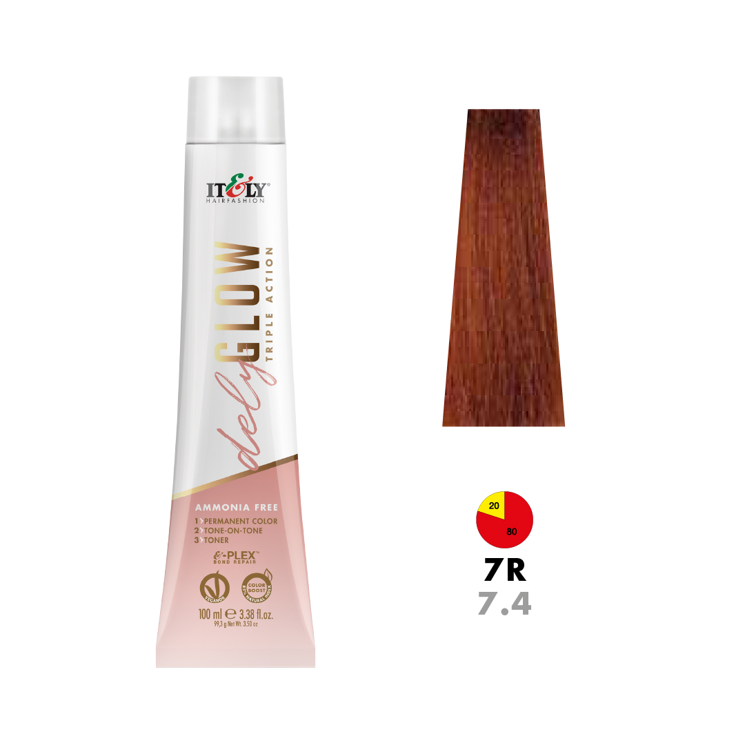 7R - 7.4 Medium Copper Blond 100ml
