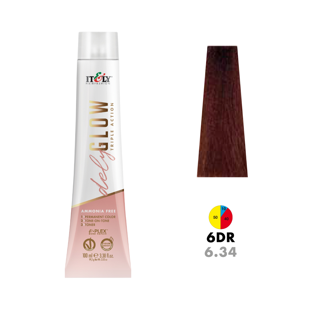 6DR - 6.34 Dark Blond Golden Copper 100ml