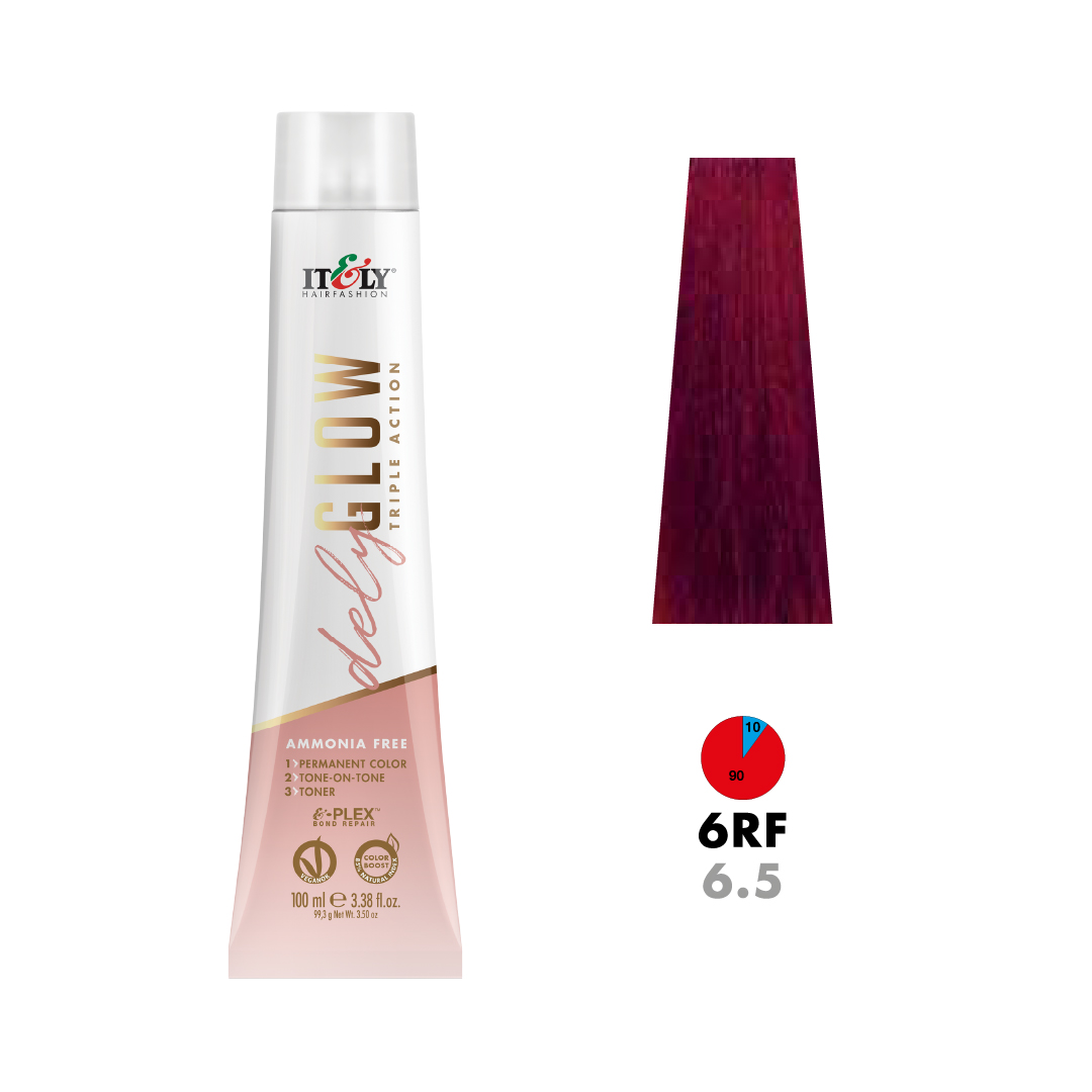 6RF - 6.5 Dark Blond Flaming Red 100ml