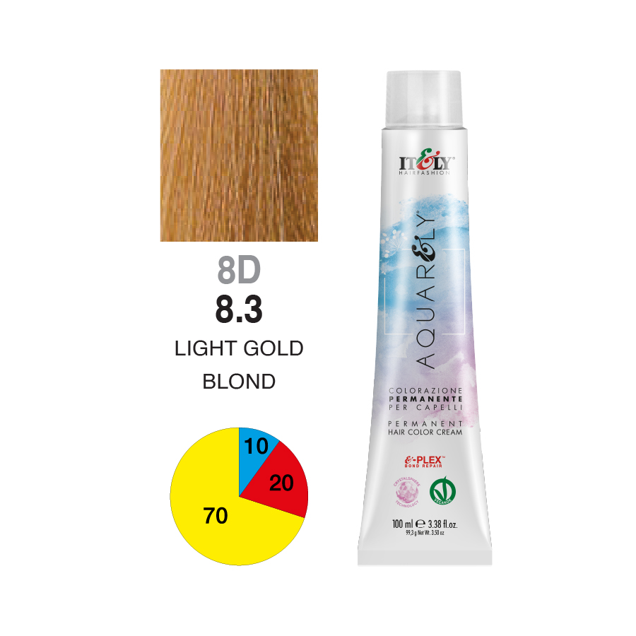 7CV - 7.16 Medium Blond Ash violet 100ml