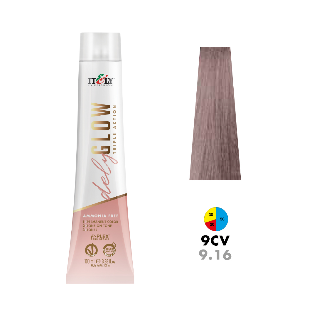 9CV - 9.16 Lightest Blond Ash Violet 100ml
