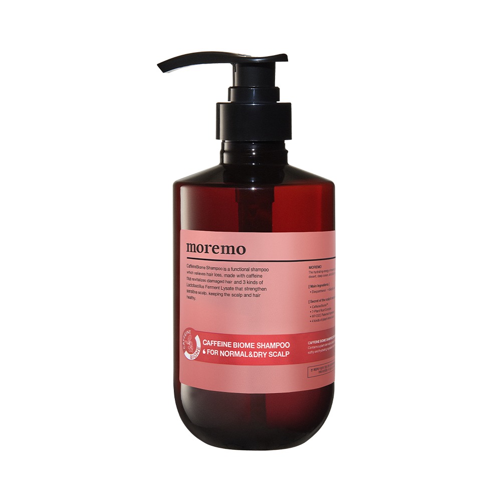 Moremo Caffeine Biome Shampoo For Normal & Dry Scalp 500ml