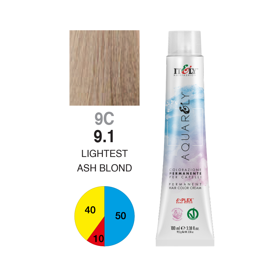 9C - 9.1 Lightest Ash Blonde