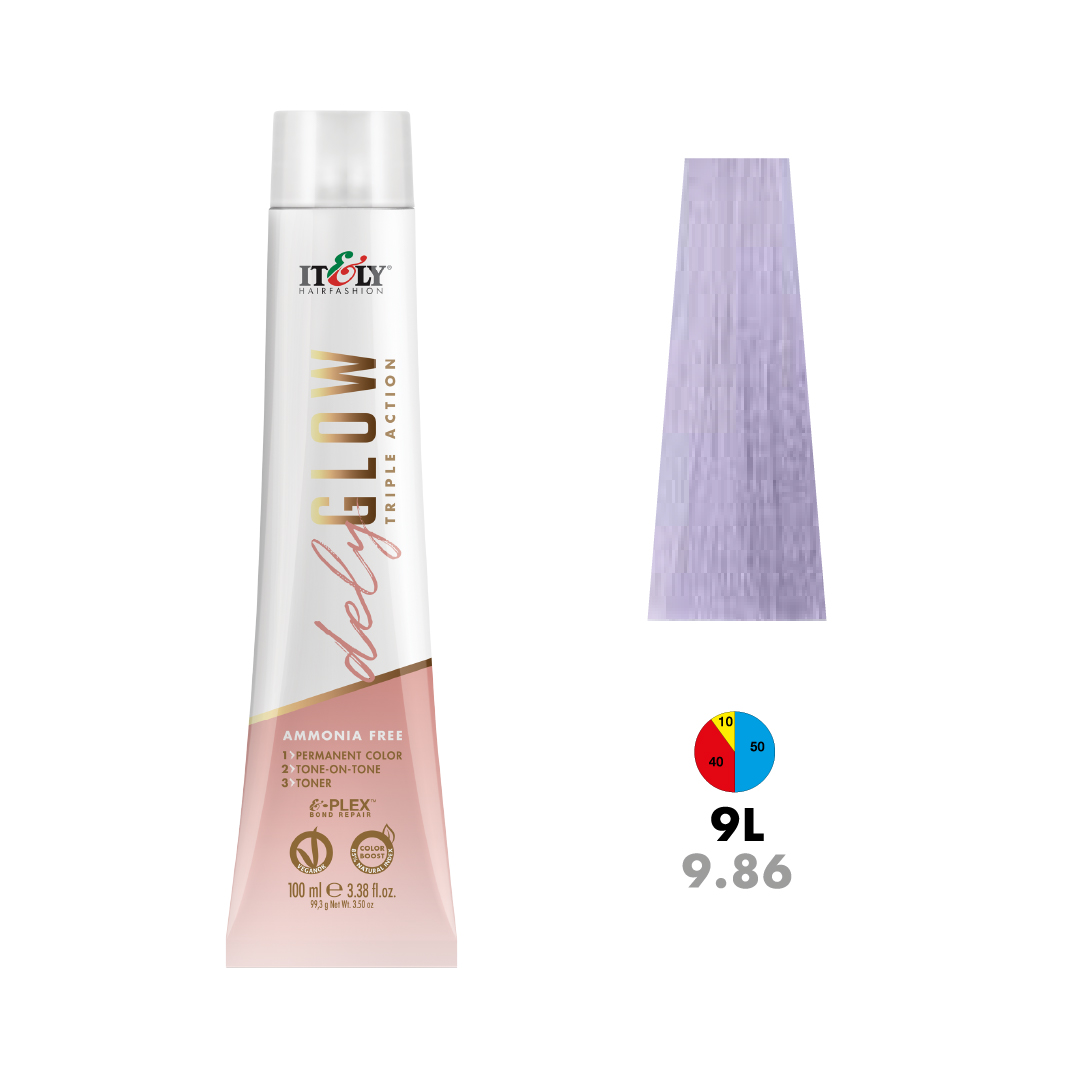 9L - 9.86 Lightest Lavender Blond 100ml