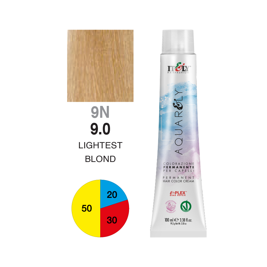 9N - 9.0 Lightest Blond