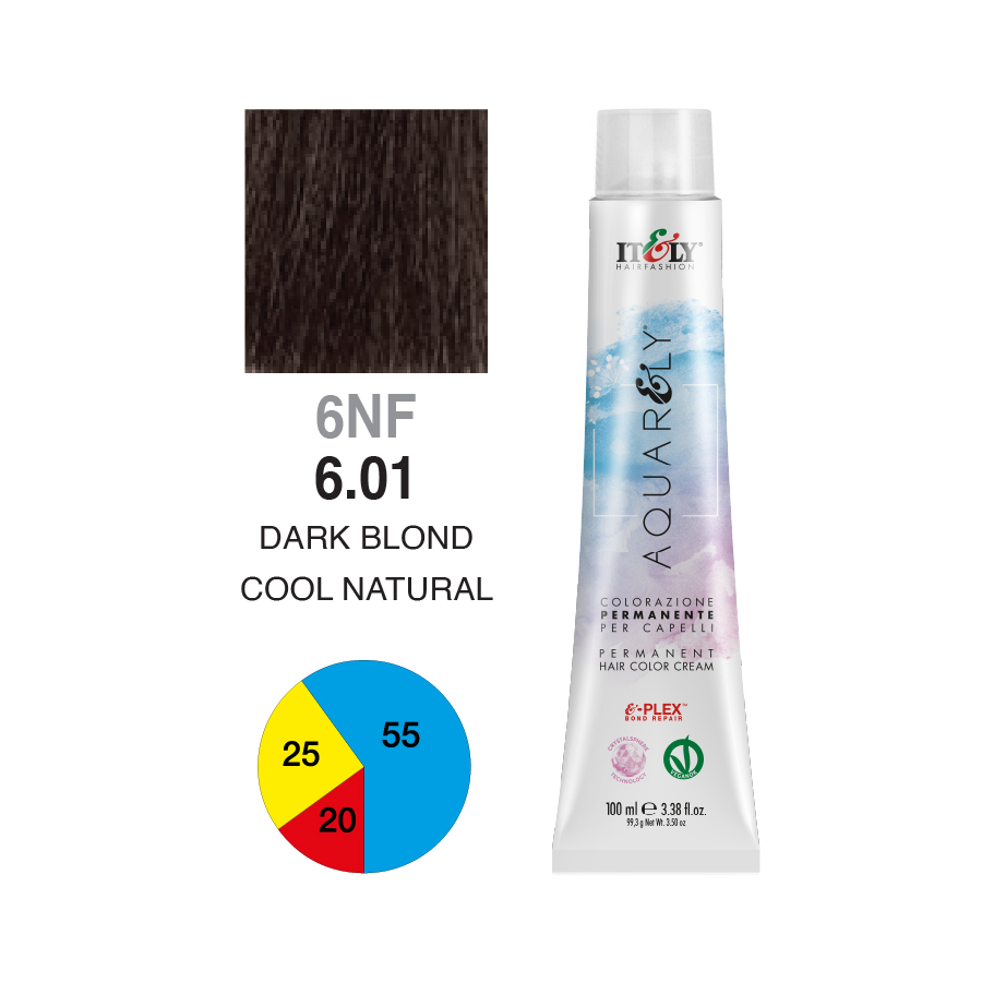 6NF - 6.01 Dark Brown Cool Natural