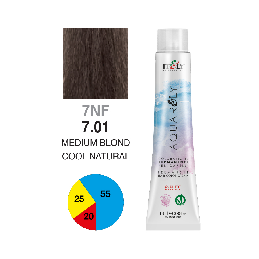 7NF - 7.01 Medium Blond Cool Natural