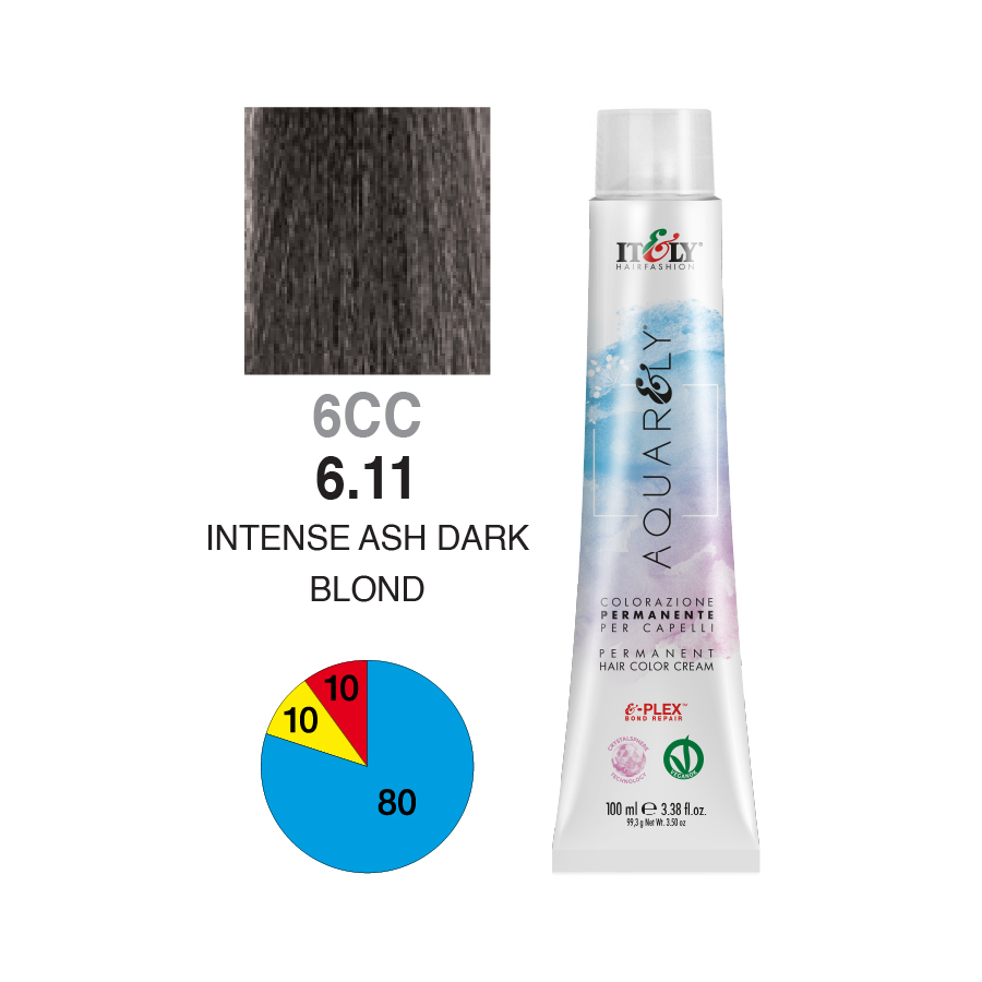 6CC - 6.11 Dark Blond Intense Ash