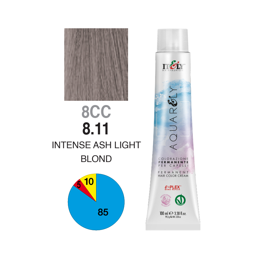 8CC - 8.11 Light Blond Intense Ash